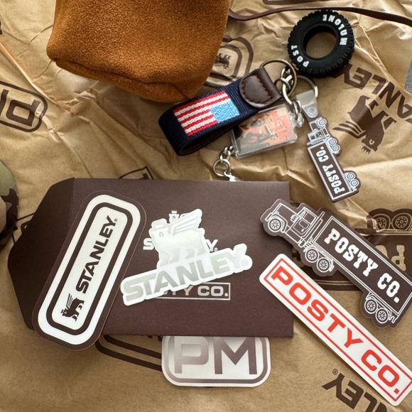 Stanley Brown post Malone keychain and stickers - Picture 2 of 2